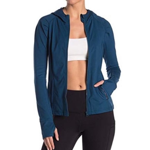 Yogalicious Jackets & Blazers - Price Drop💥 NWT (Yogalicious) Zip Hooded Jacket